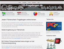 Tablet Screenshot of 123-fragebogen.de